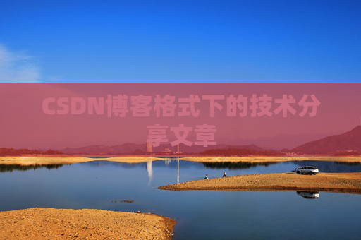 CSDN博客格式下的技术分享文章